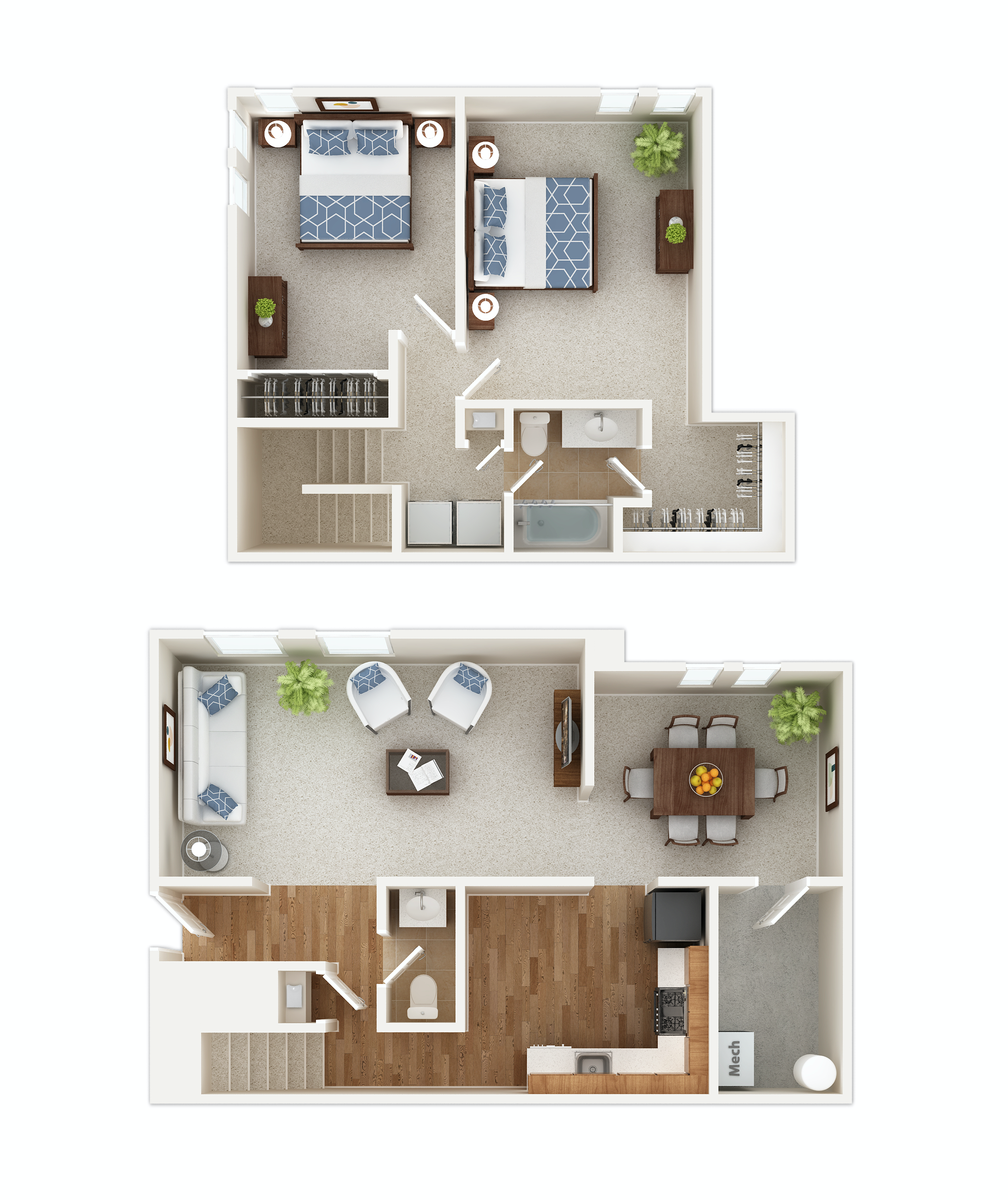 The Woodmont floor plan